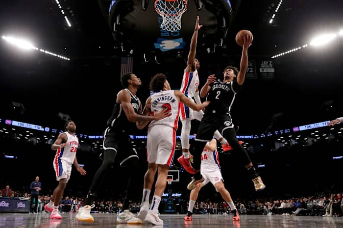 Brooklyn Nets forward Cameron Johnson